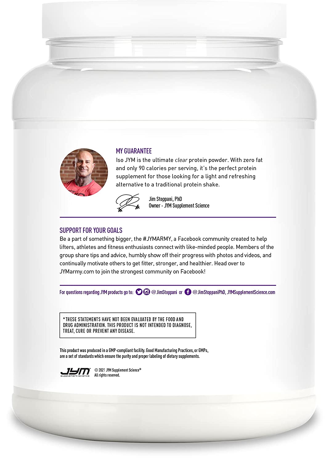 Clear isolate whey protein