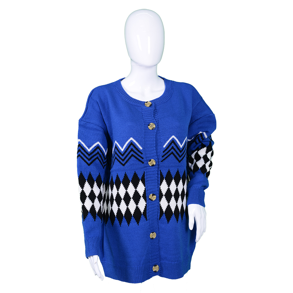 Women's Sweaters Knitted Button Down