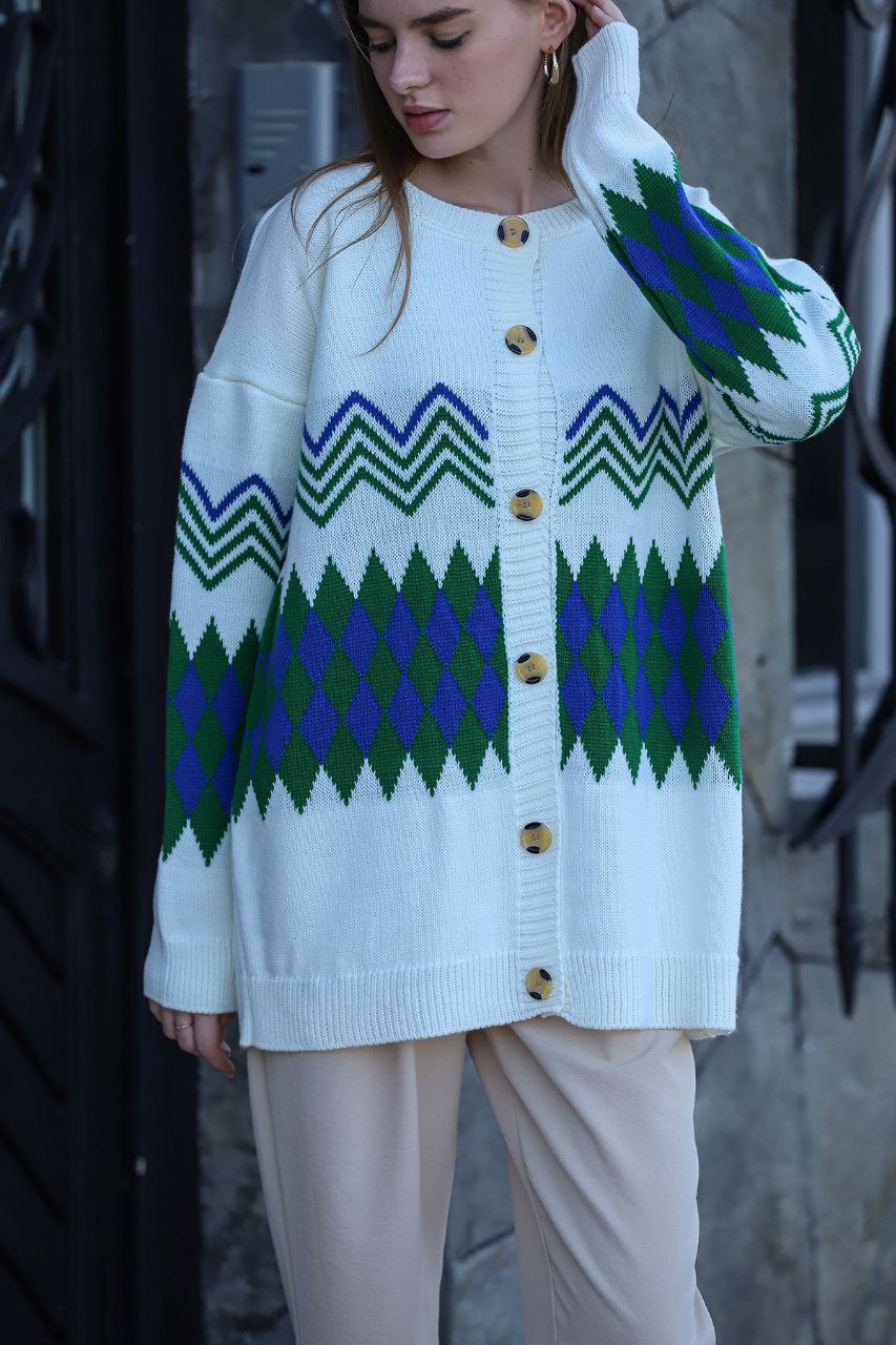 Women's Sweaters Knitted Button Down