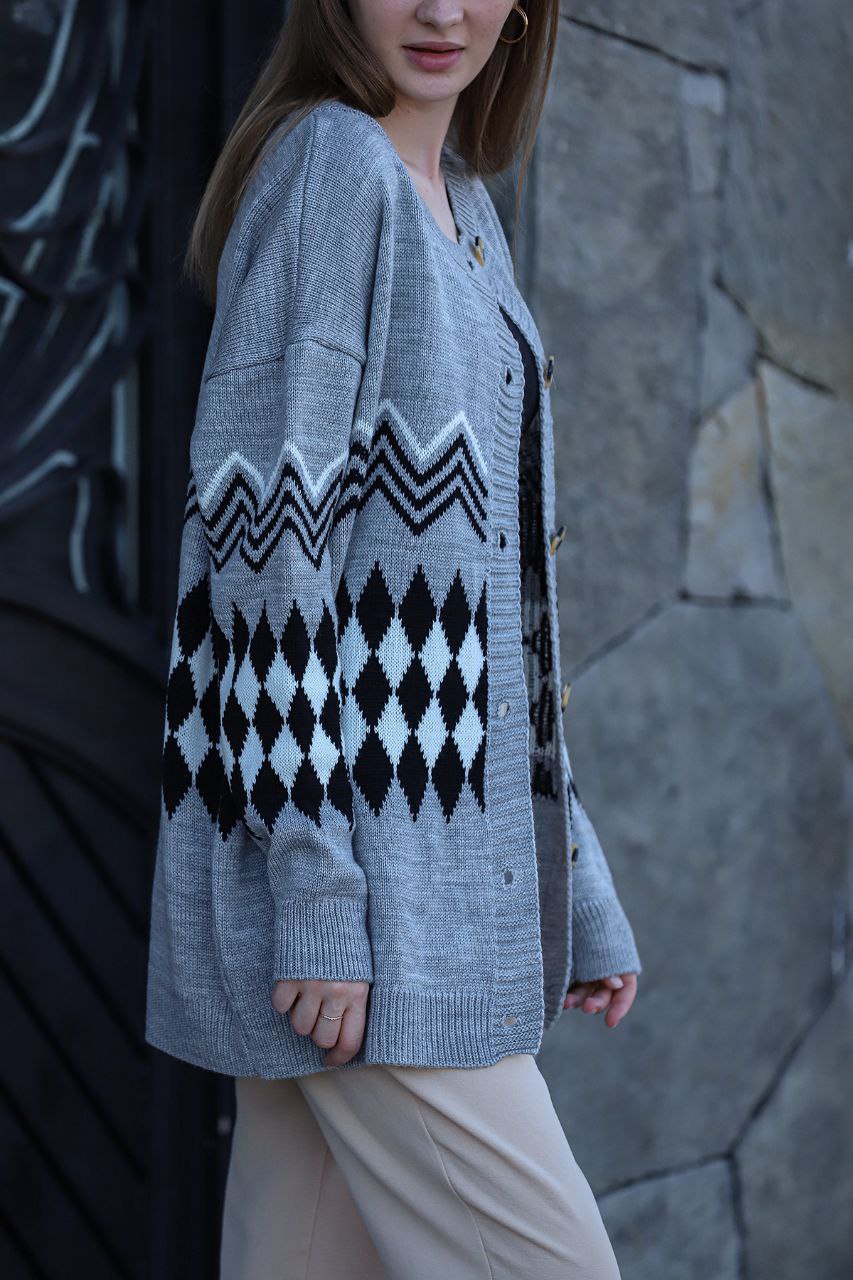 Women's Sweaters Knitted Button Down