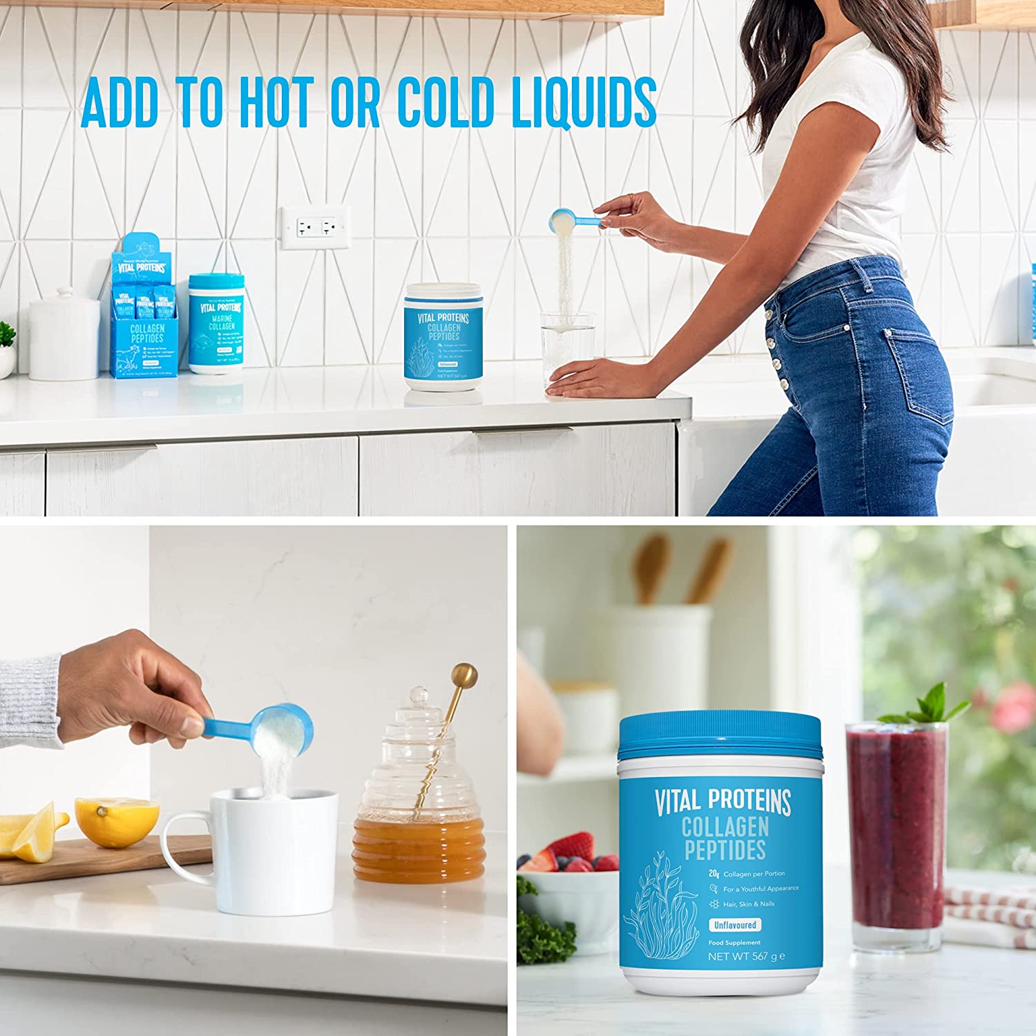 Vital proteins original collagen peptides.