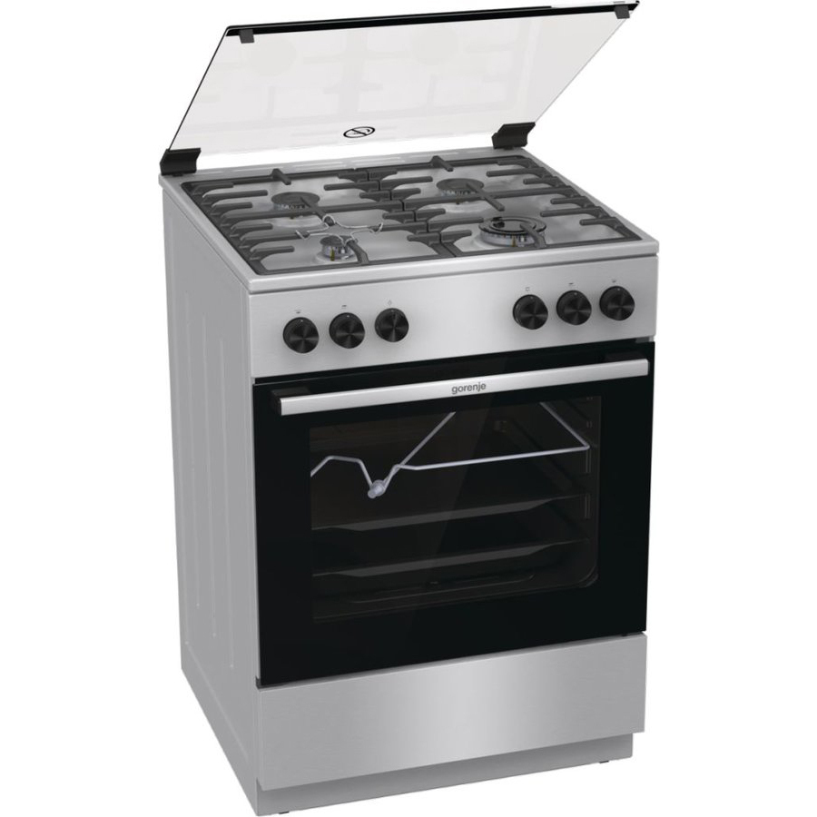 Gorenje Gas cooker 4 Burners - GGI6A21XH (Silver) image 1