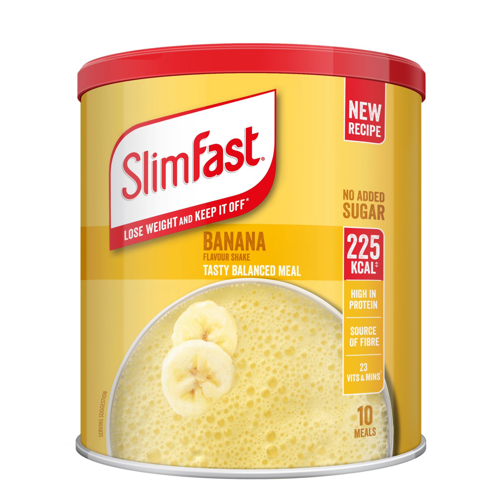 Slimfast banana flavour shake