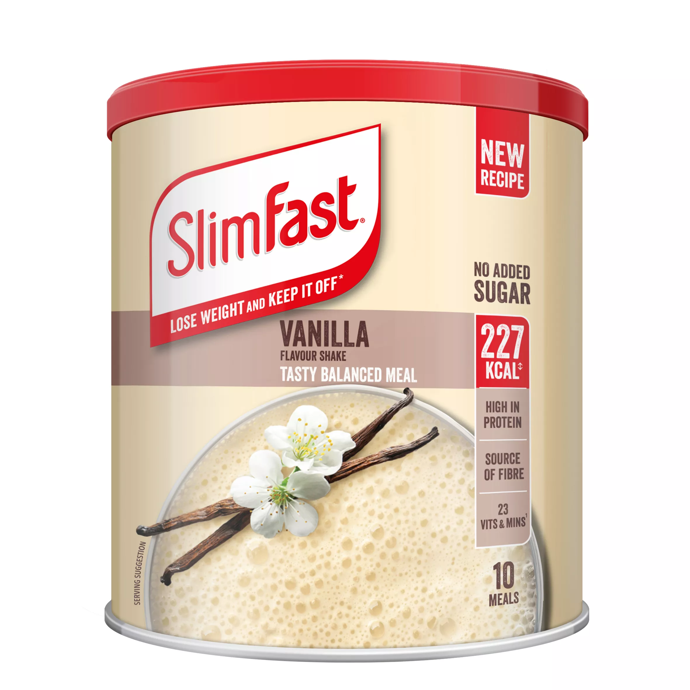 Slimfast vanilla flavour shake