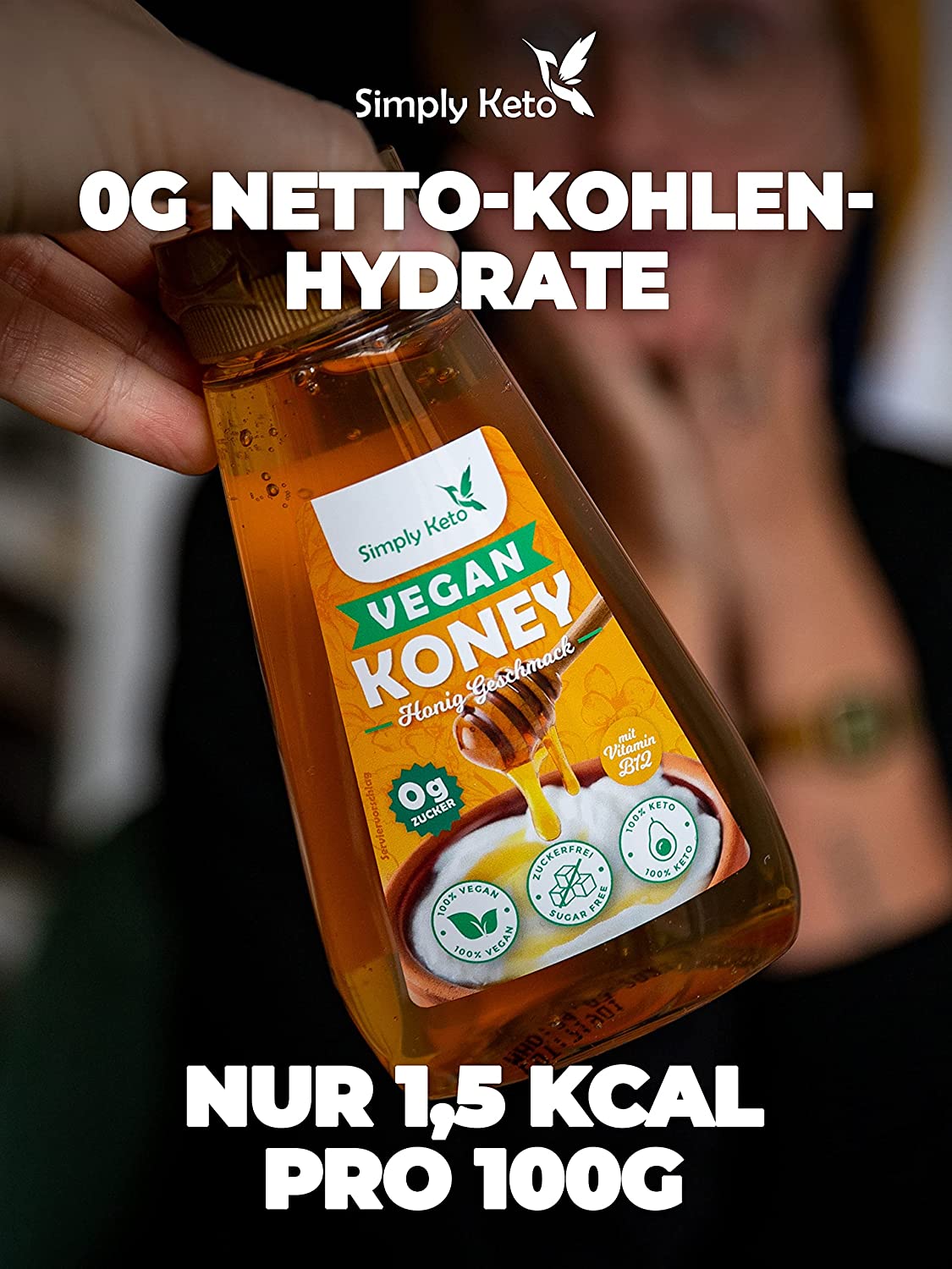Simply keto vegan honey