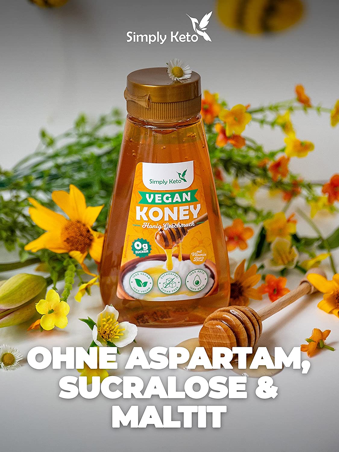 Simply keto vegan honey