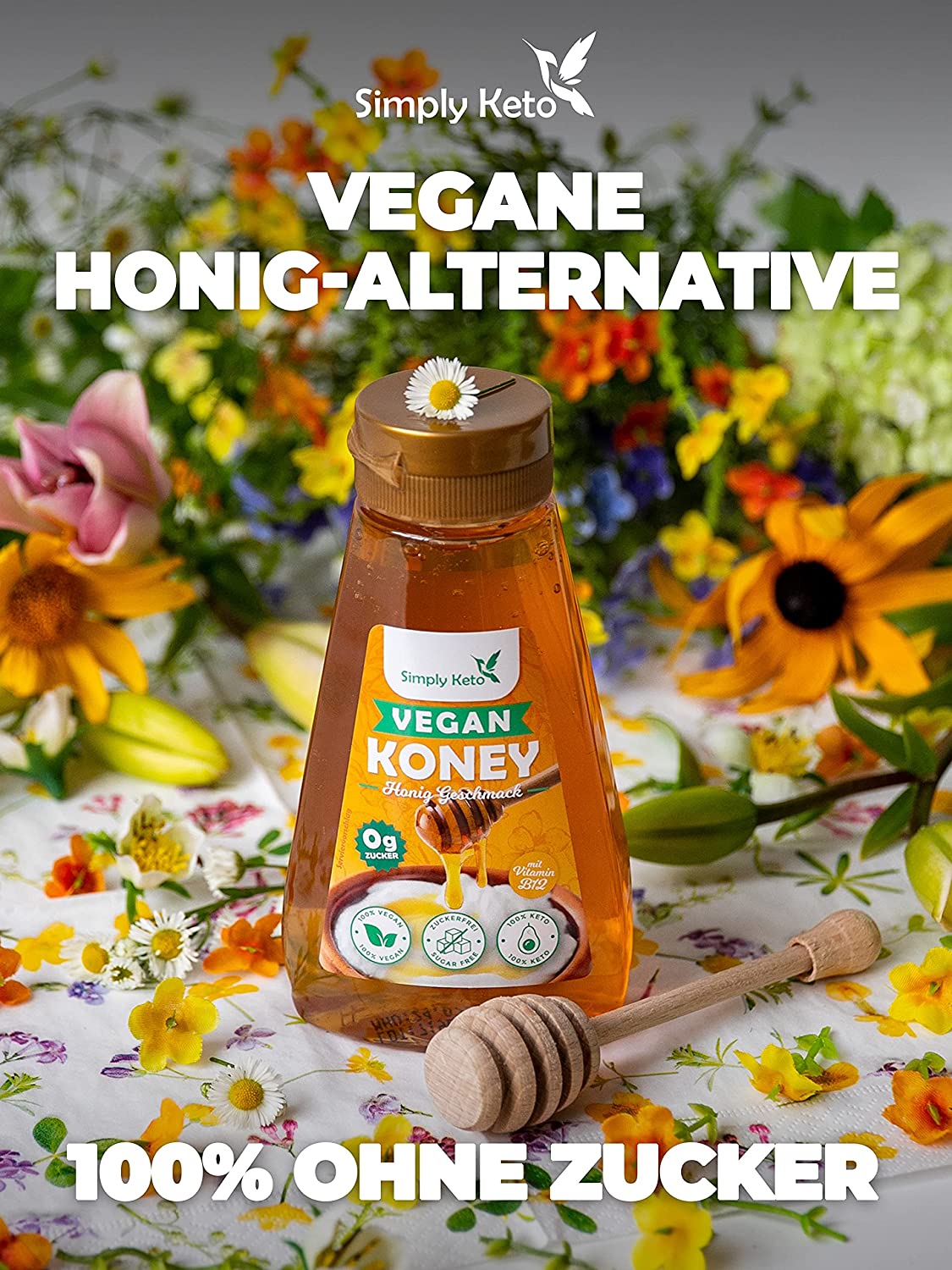 Simply keto vegan honey