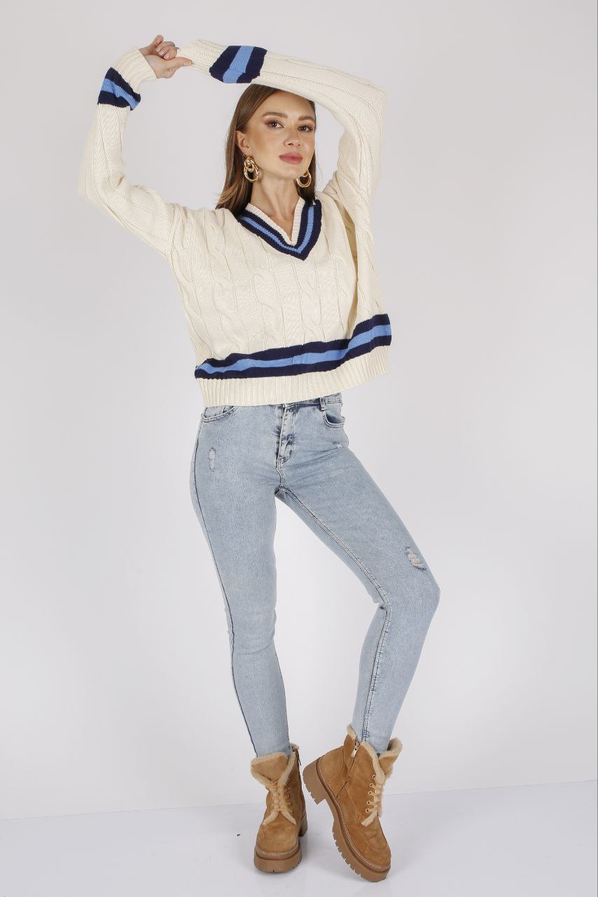 Women's Wool And Cashmere-blend Sweater