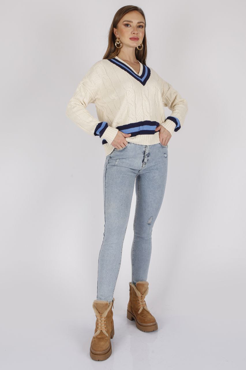 Women's Wool And Cashmere-blend Sweater
