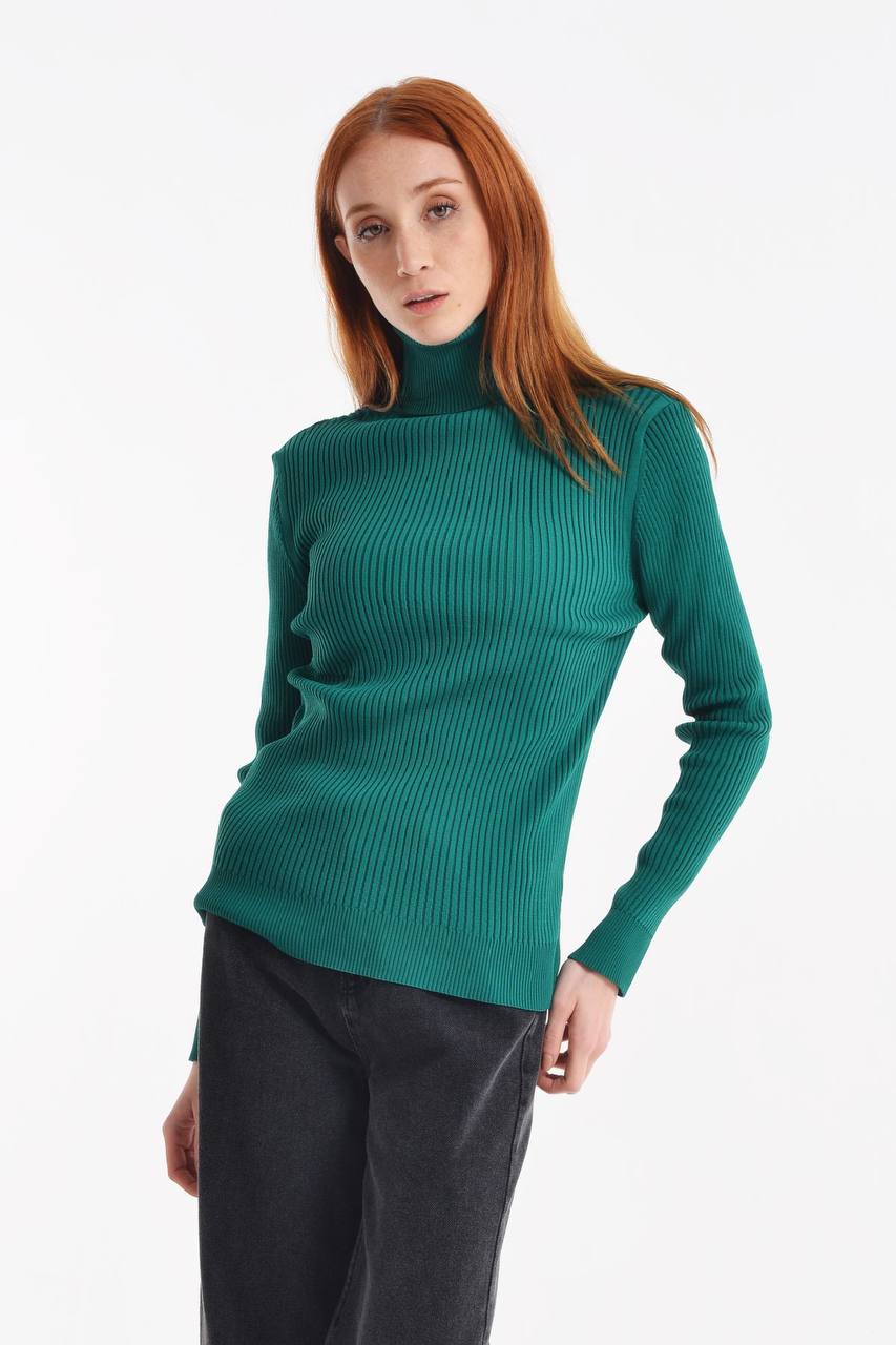 Women's High-Neck Sweater