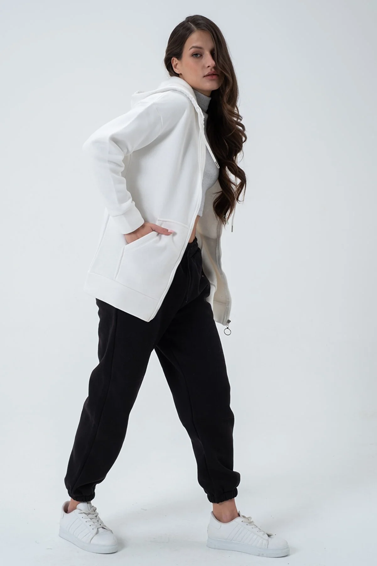 Women's Zipper Sweatshirt