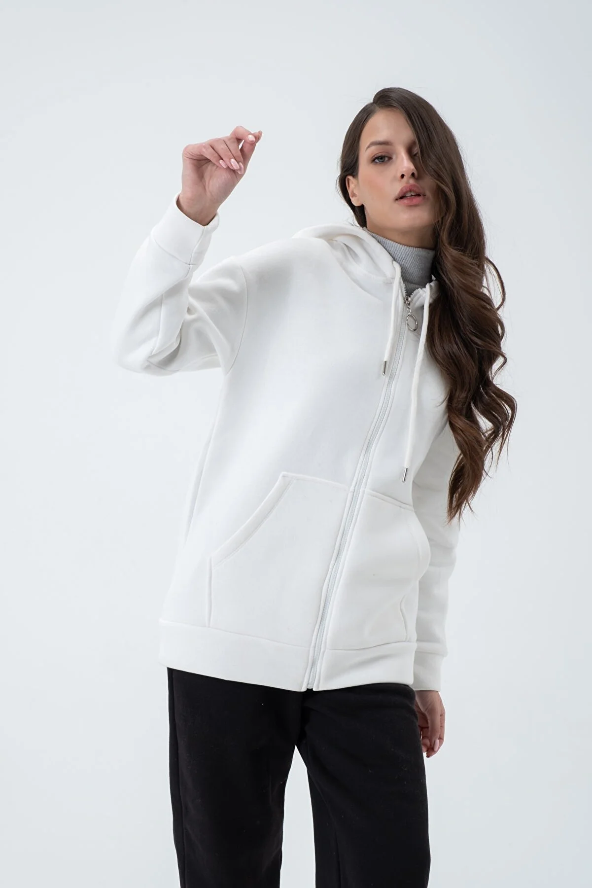 Women's Zipper Sweatshirt