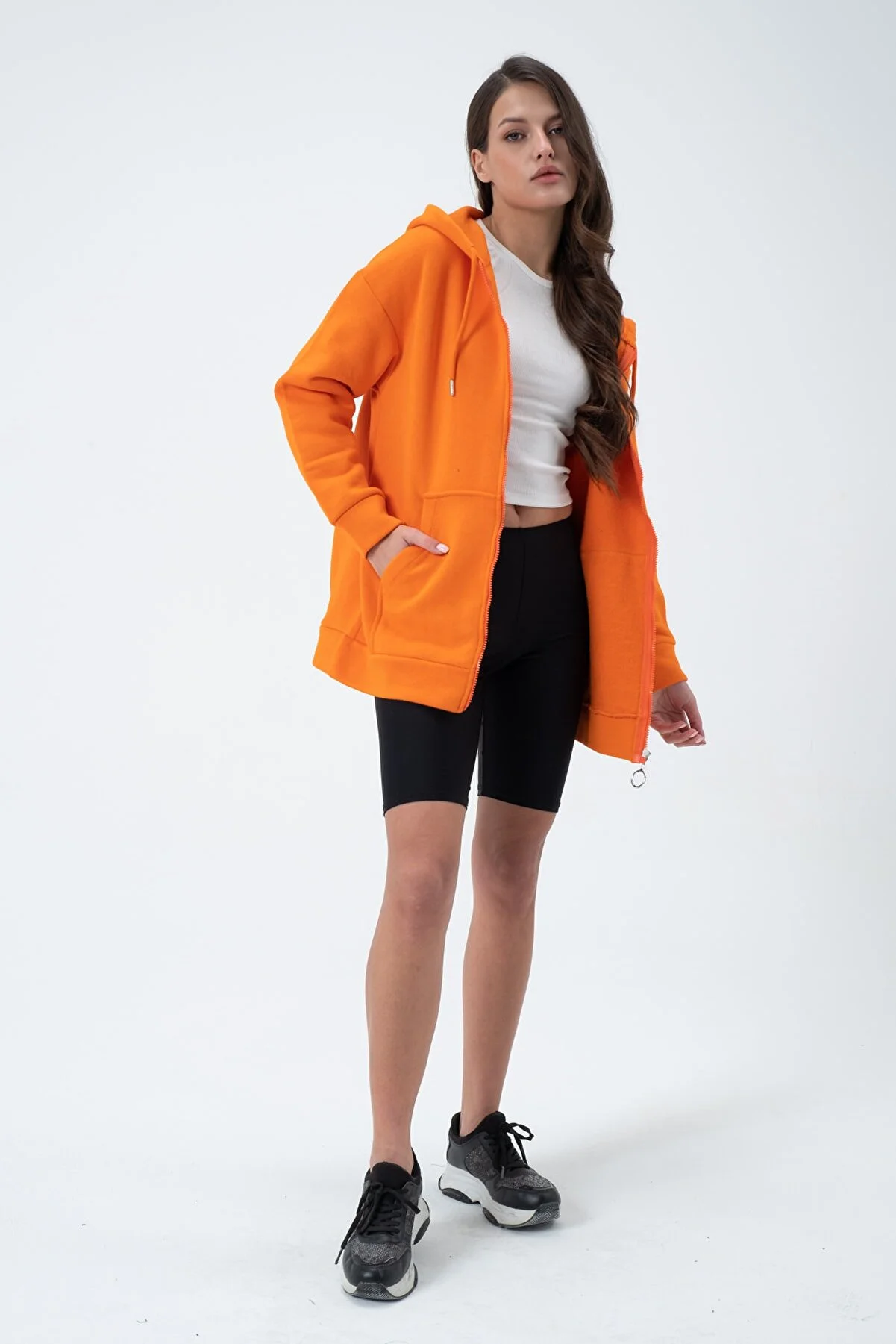 Women's Zipper Sweatshirt