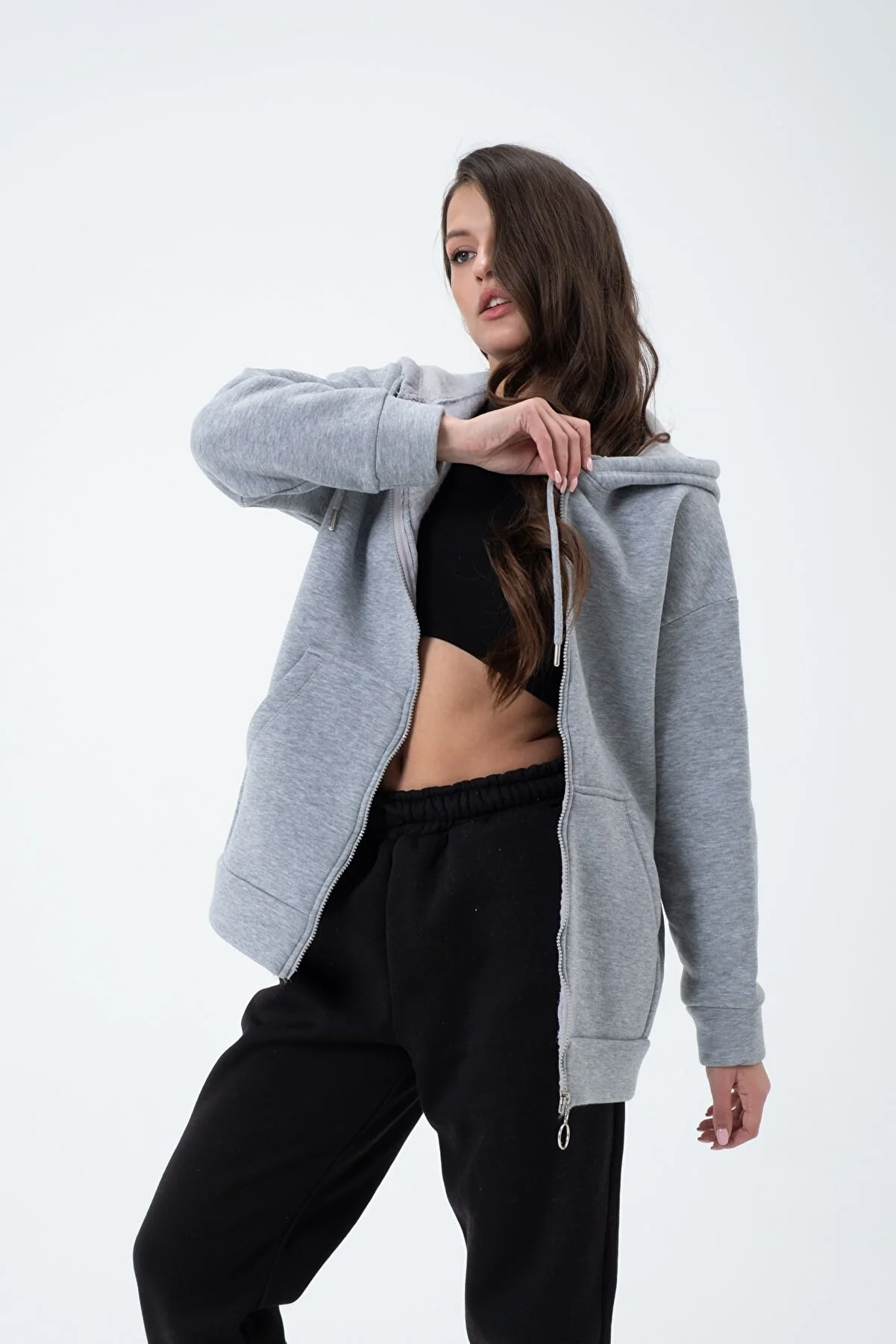 Women's Zipper Sweatshirt