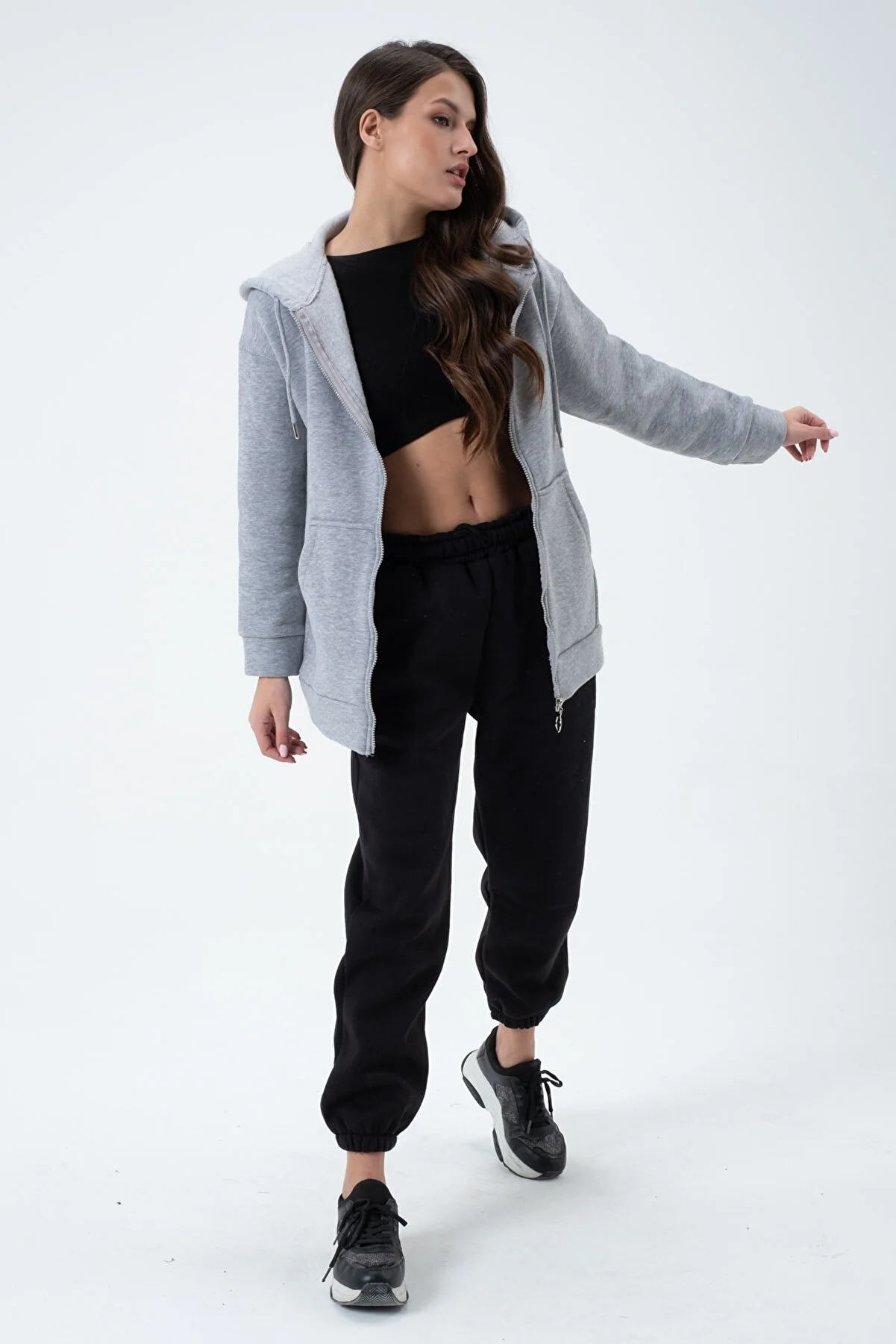Women's Zipper Sweatshirt