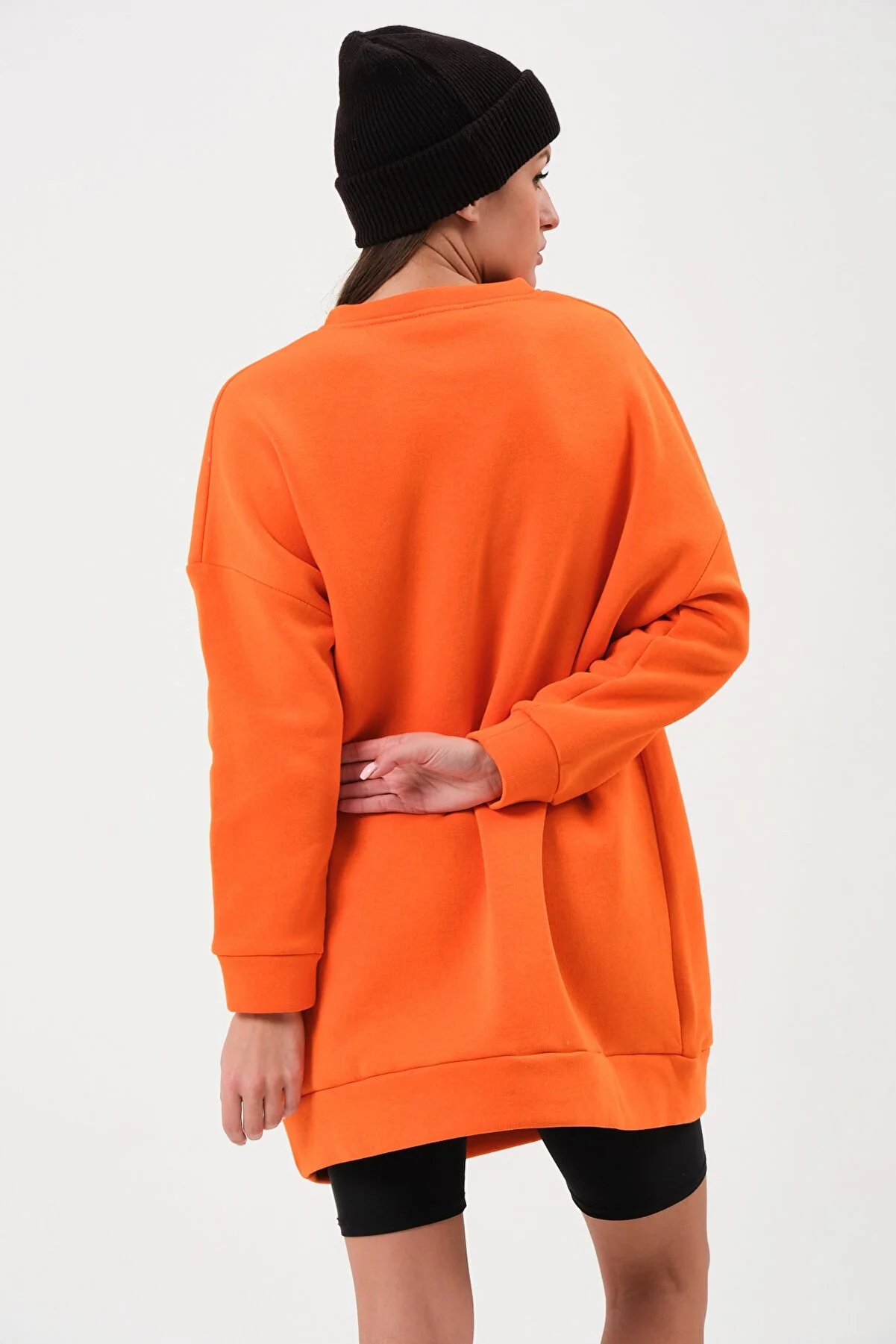 Women's Crew Neck Printed Sweatshirt
