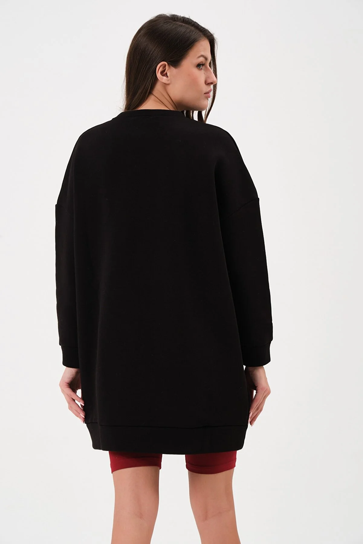 Women's Crew Neck Printed Sweatshirt