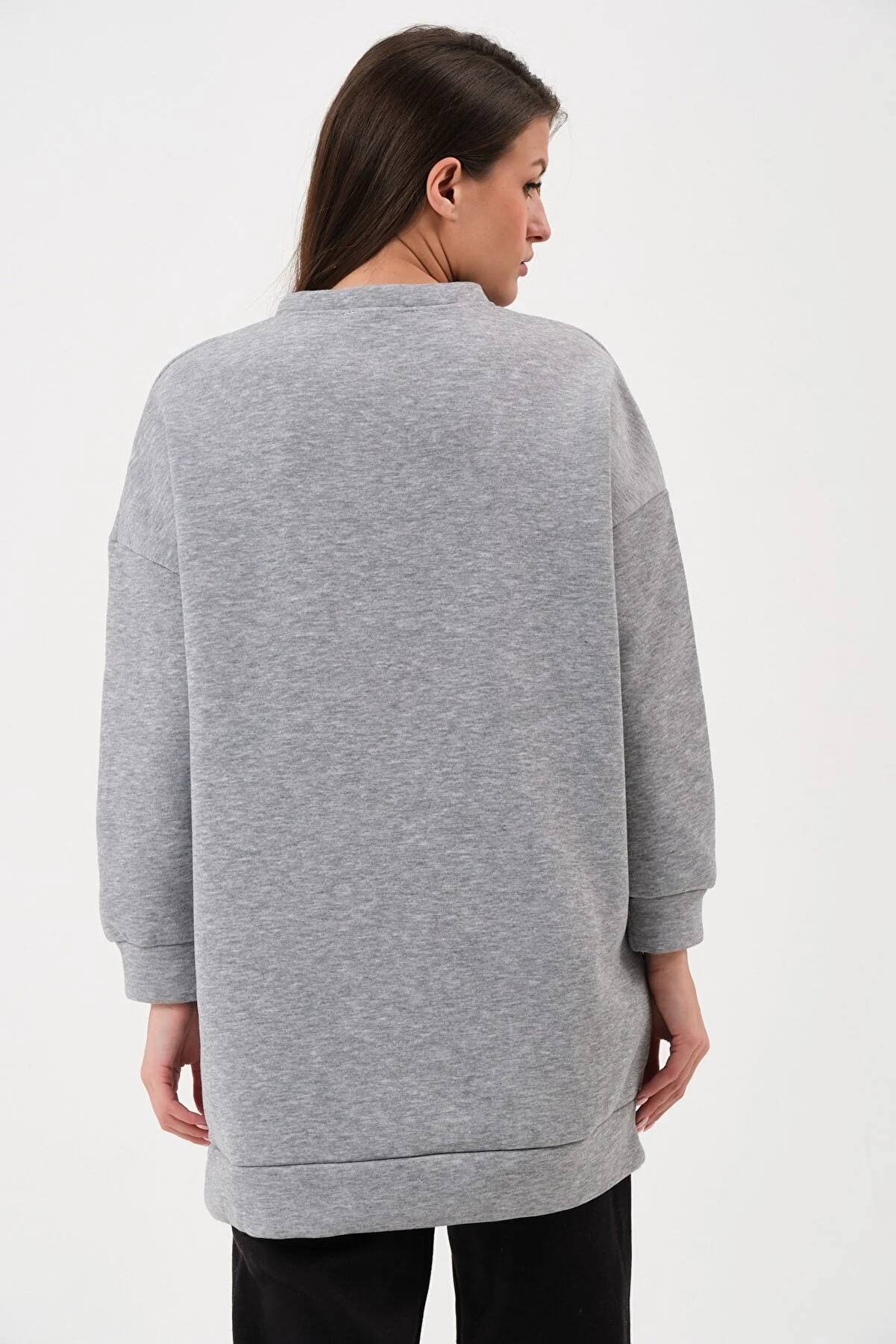 Women's Crew Neck Printed Sweatshirt