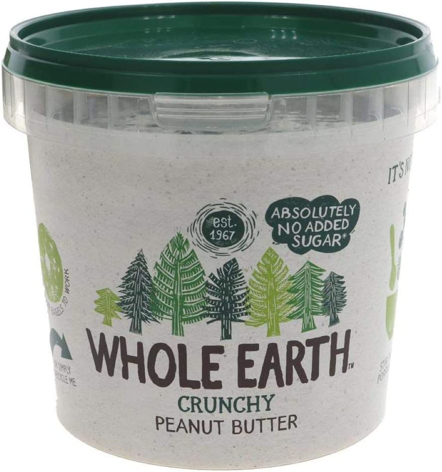 WHOLE EARTH Crunchy peanut butter