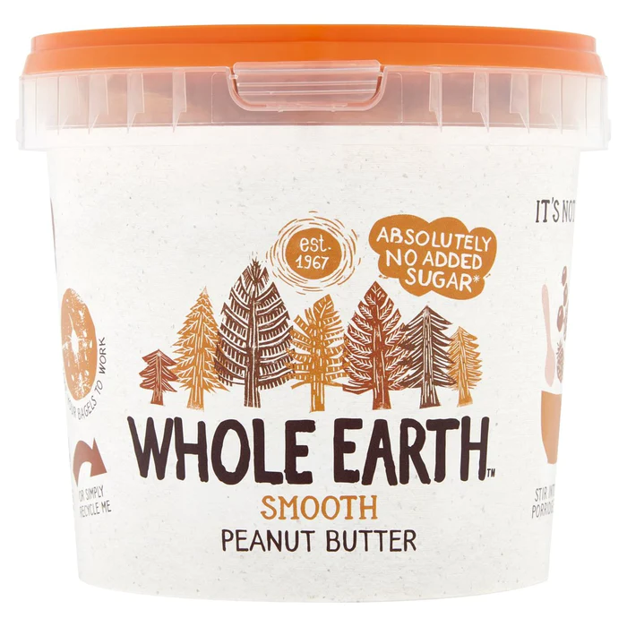 WHOLE EARTH Smooth Peanut Butter