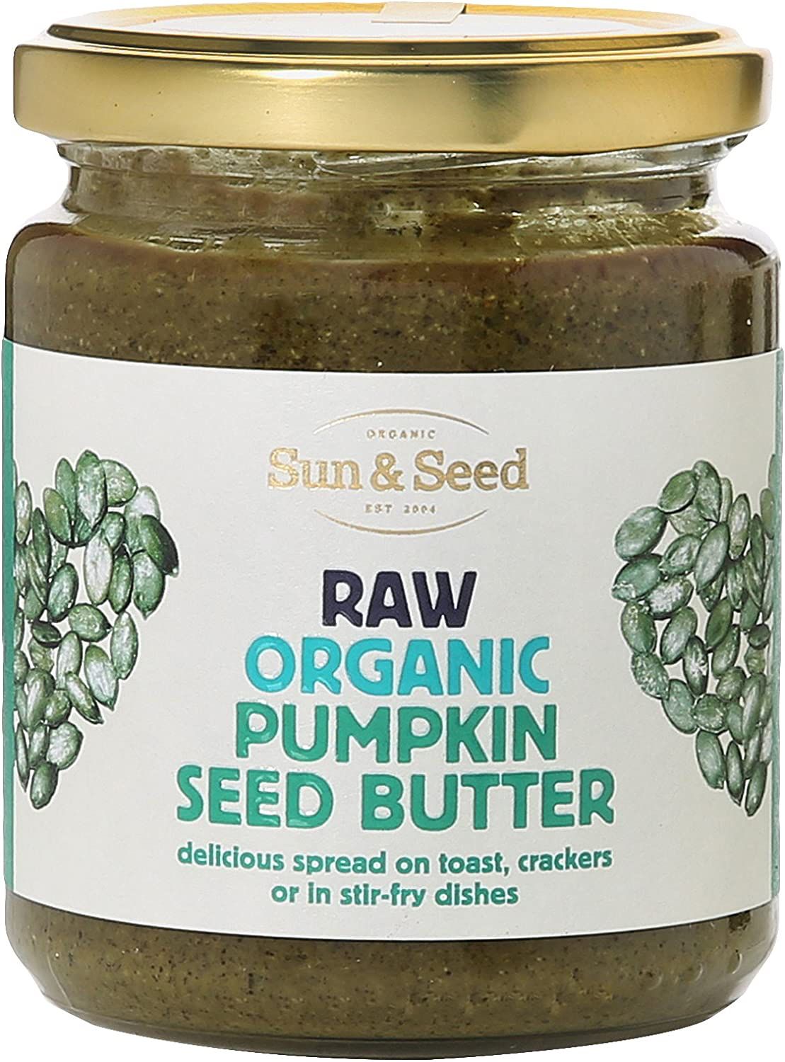 Raw organic pumpkin seed butter