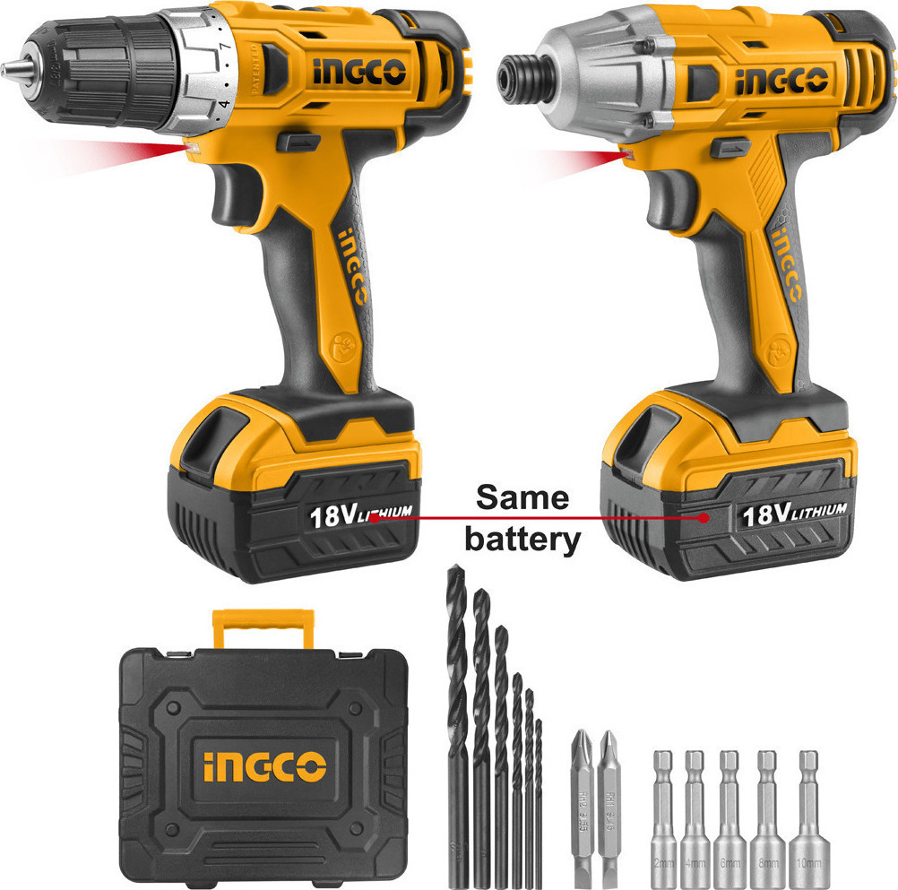 Ingco Li-ion impact drill