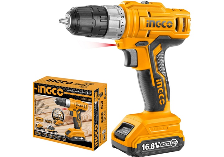 Ingco Lithium-ion Rechargeable Drill