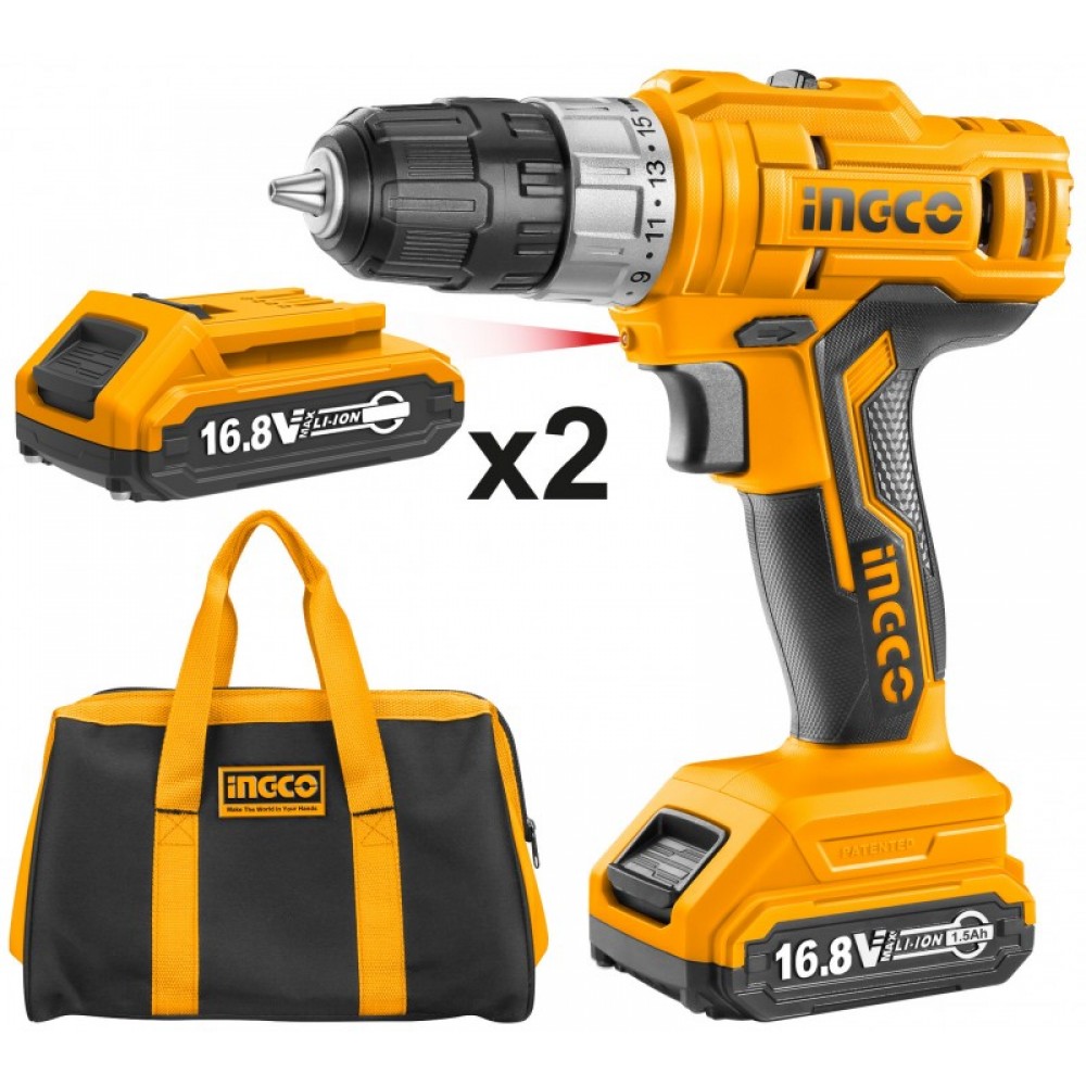 Ingco Lithium-Ion Cordless Drill