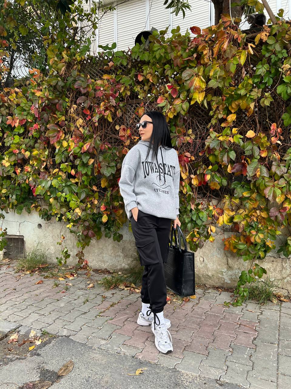 Women's High Waist Elastic Drawstring Pants