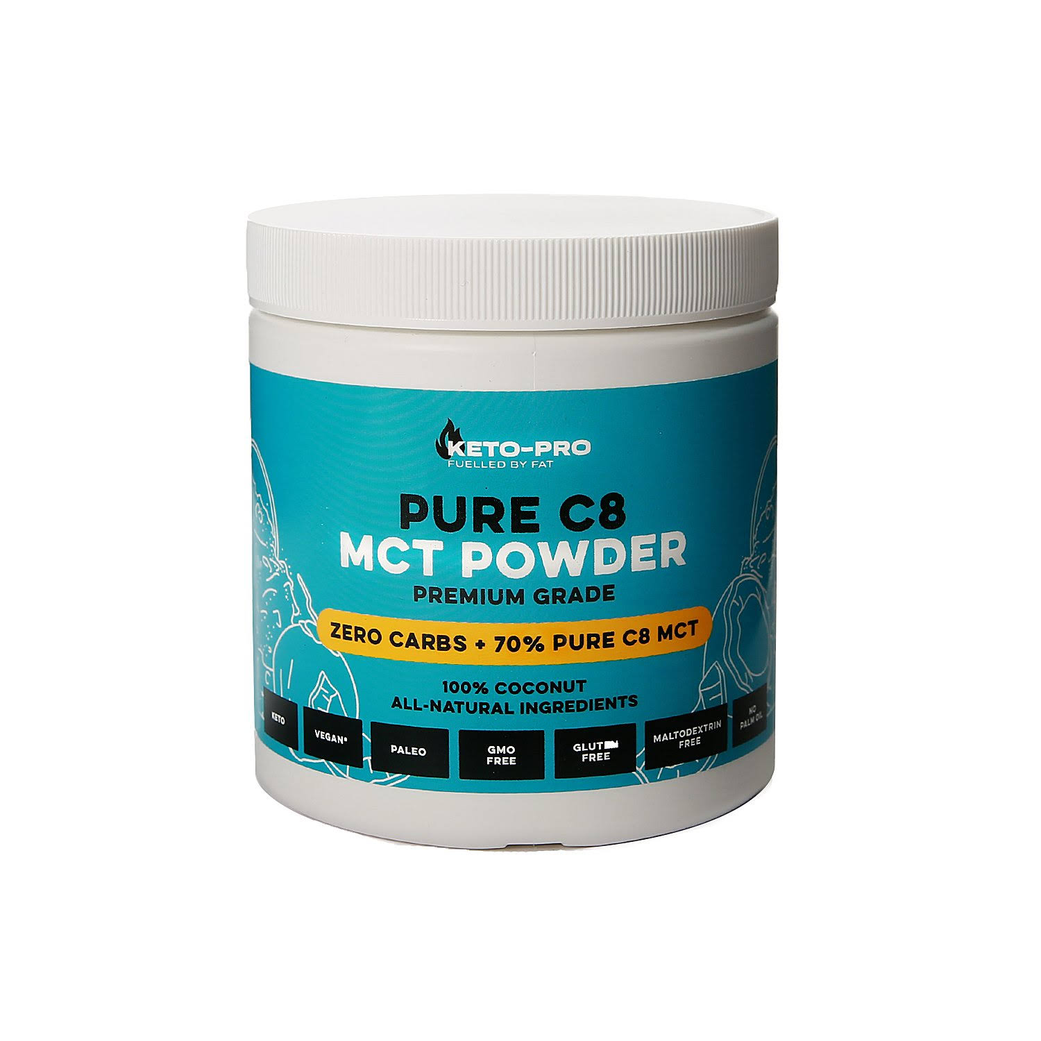 Pure C8 MCT Powder