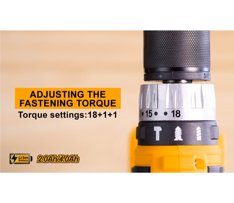 Ingco lithium-ion impact drill
