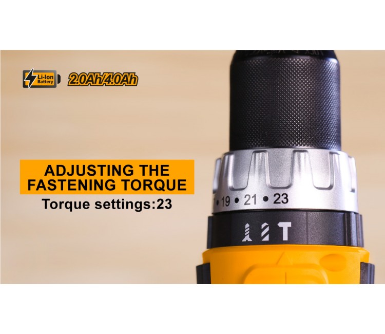 Ingco tools lithium-ion impact drill