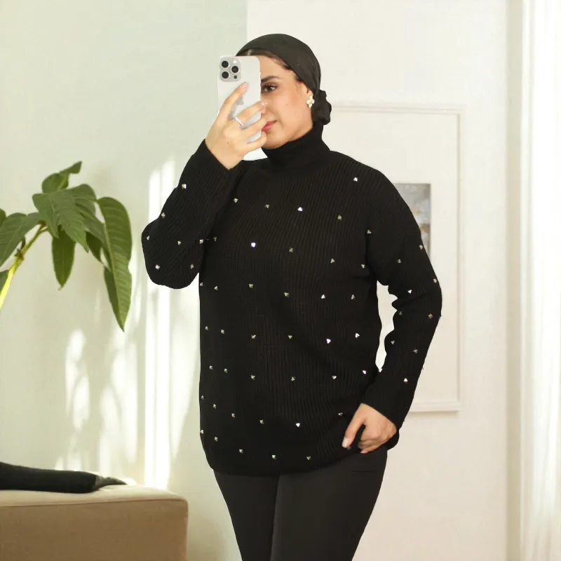 Women's Pearls Knitwear Sweater