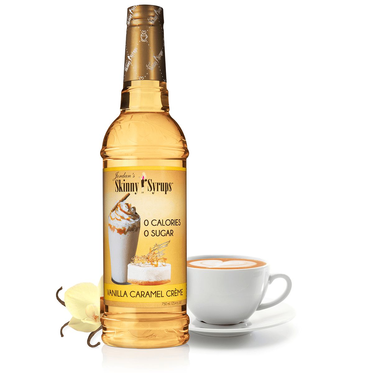Skinny Syrups vanilla caramel cream
