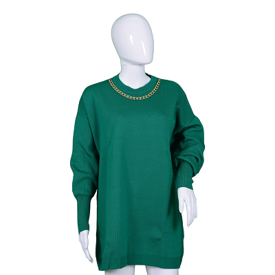 Women's Sweater with Chain