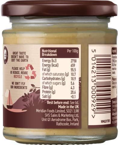 Smooth cashew butter