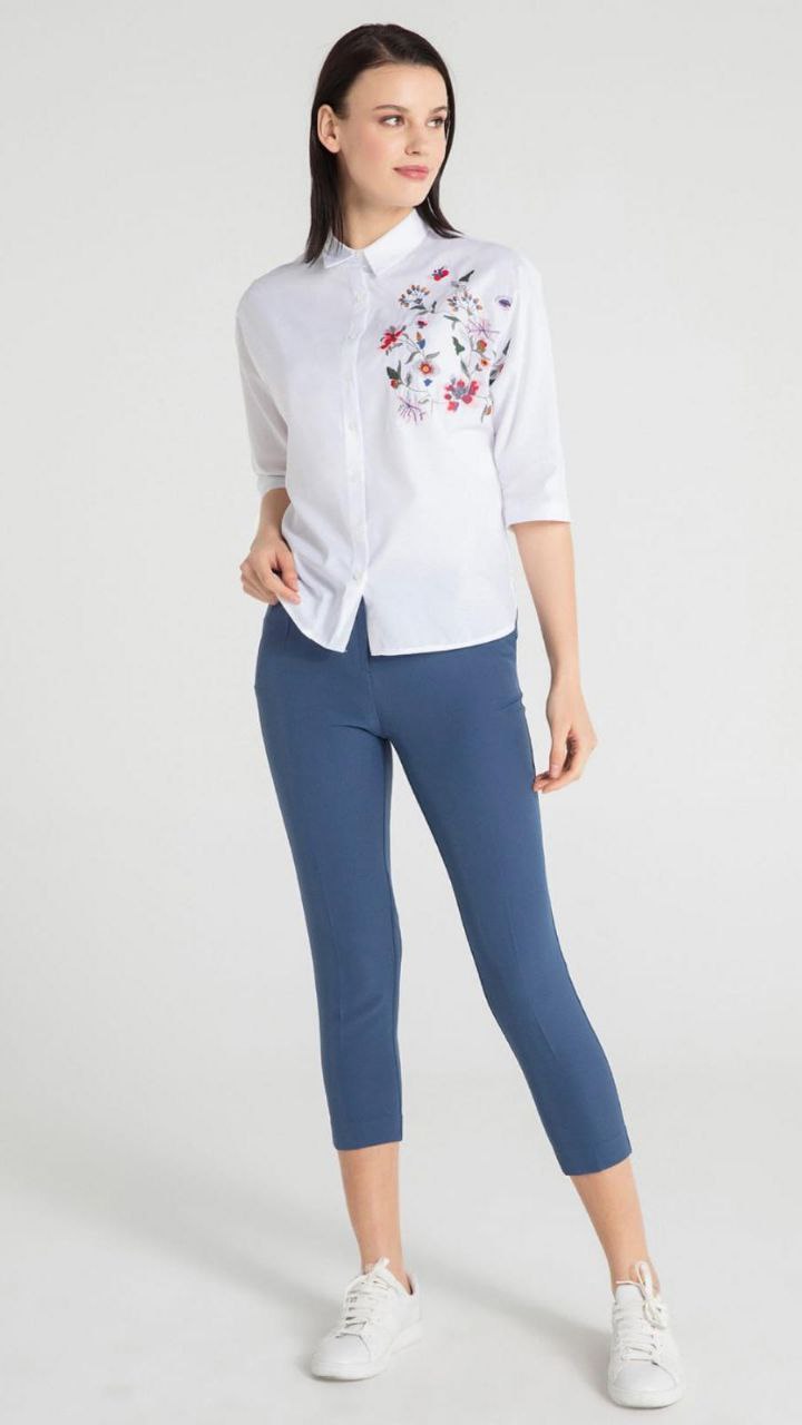 Women's Long Sleeve Shirt with sholder design