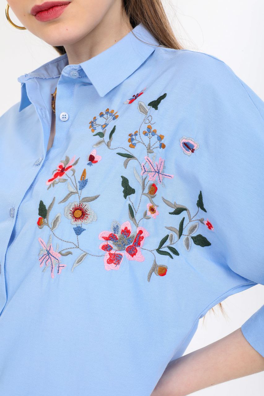 Women's Long Sleeve Shirt with sholder design