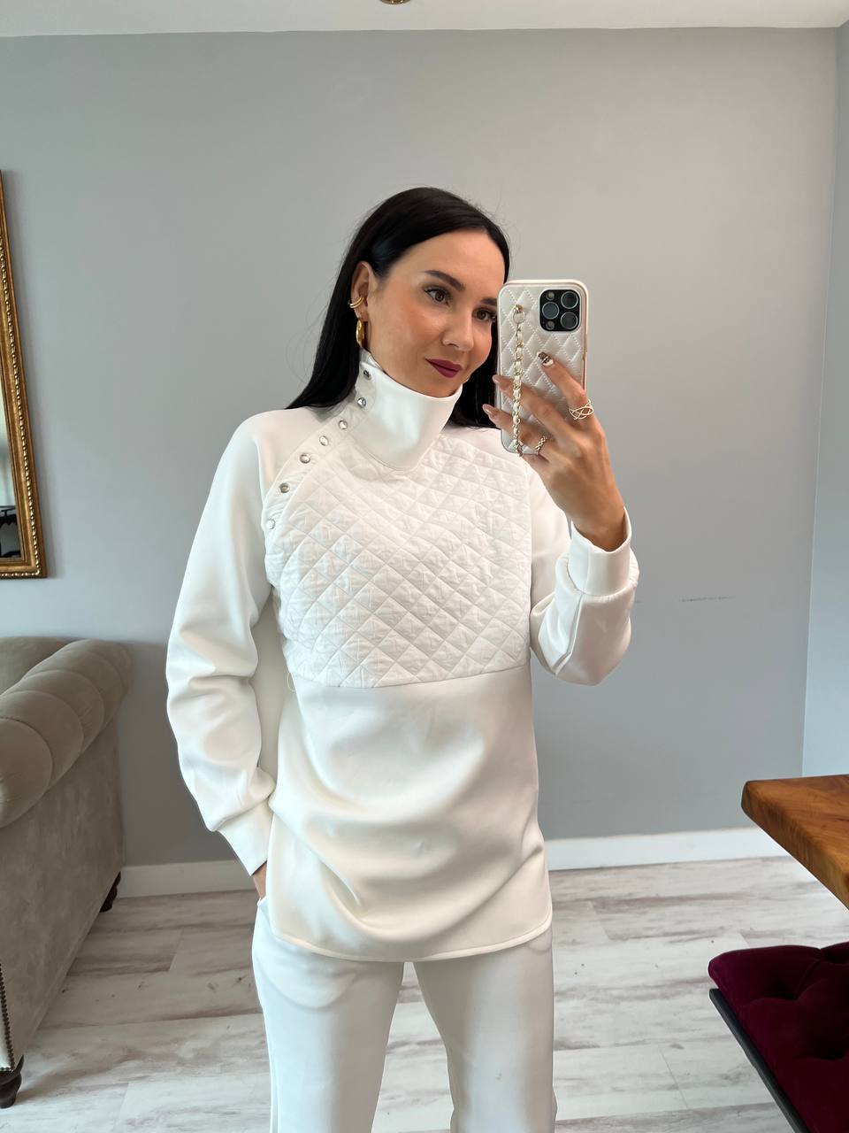 Women's High Neck Sweater
