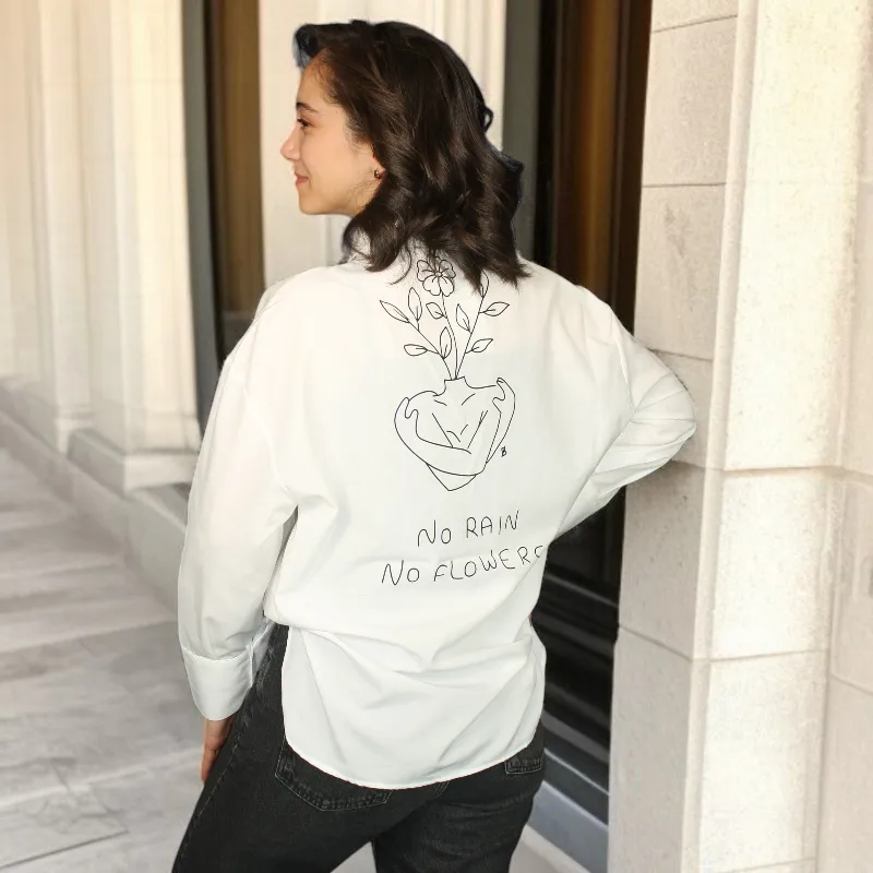 Women's Shirt with Design on the Back