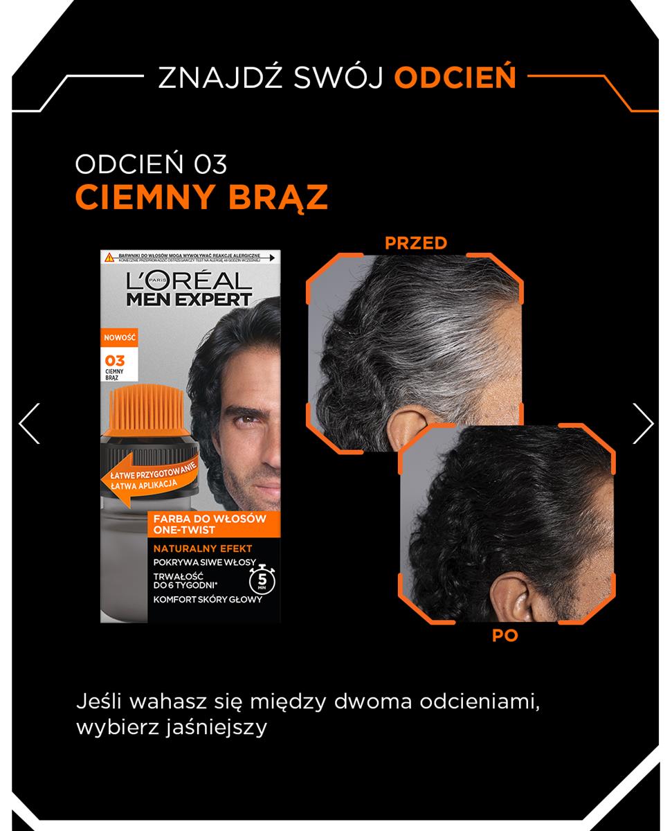 Loreal Paris Men Expert One-Twist Men Hair Dye Dark