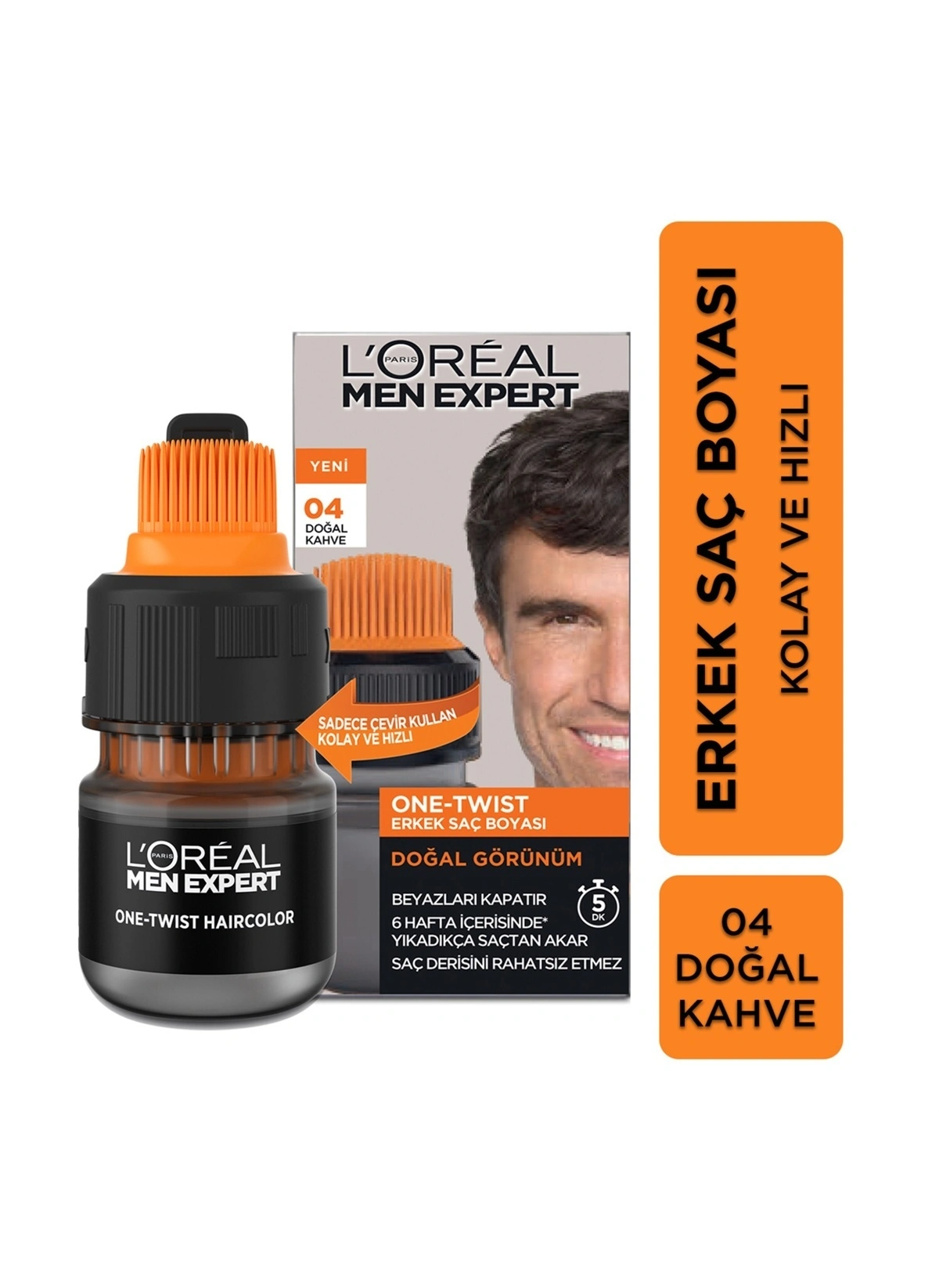 Loreal Paris Men Expert One-Twist Men Hair Dye Dark
