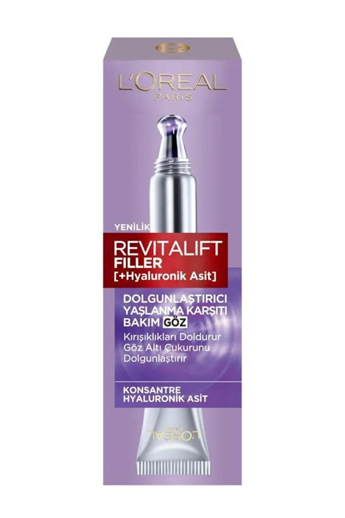 Loreal Paris Revitalift Filler Eye Cream For Face