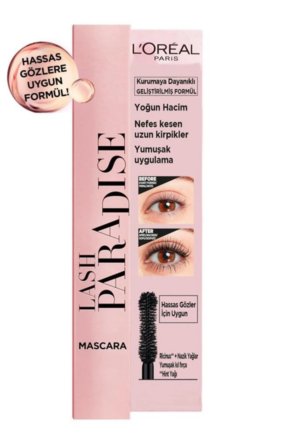 Loreal Paris Paradise Black Mascara