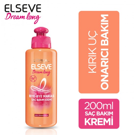 Elseve Dream Long Bye-Bye Scissors Hair Care Cream 200Ml