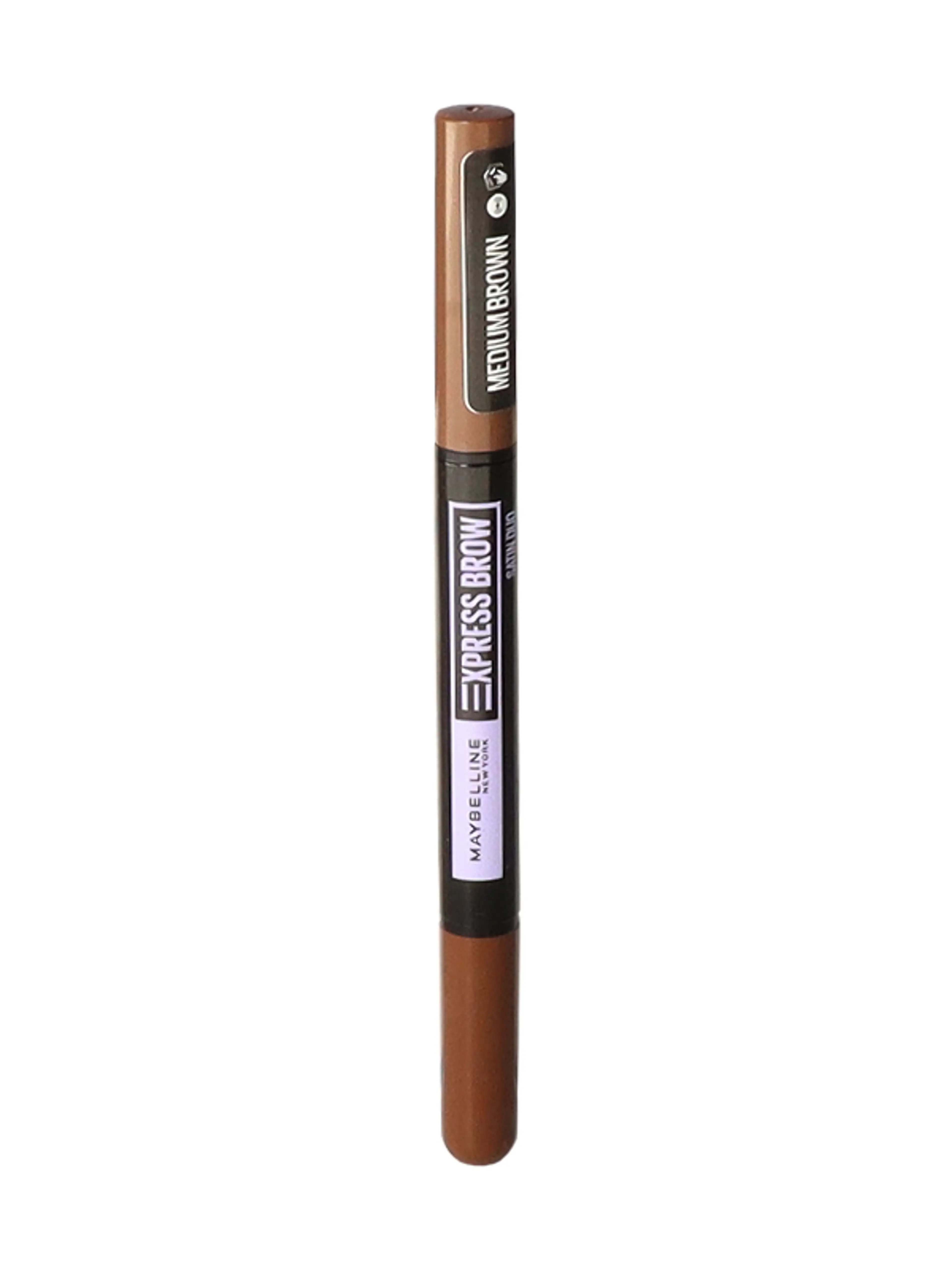 Maybelline Satin Duo Double-Sided Eyebrow Pencil - 02 Medium Tone