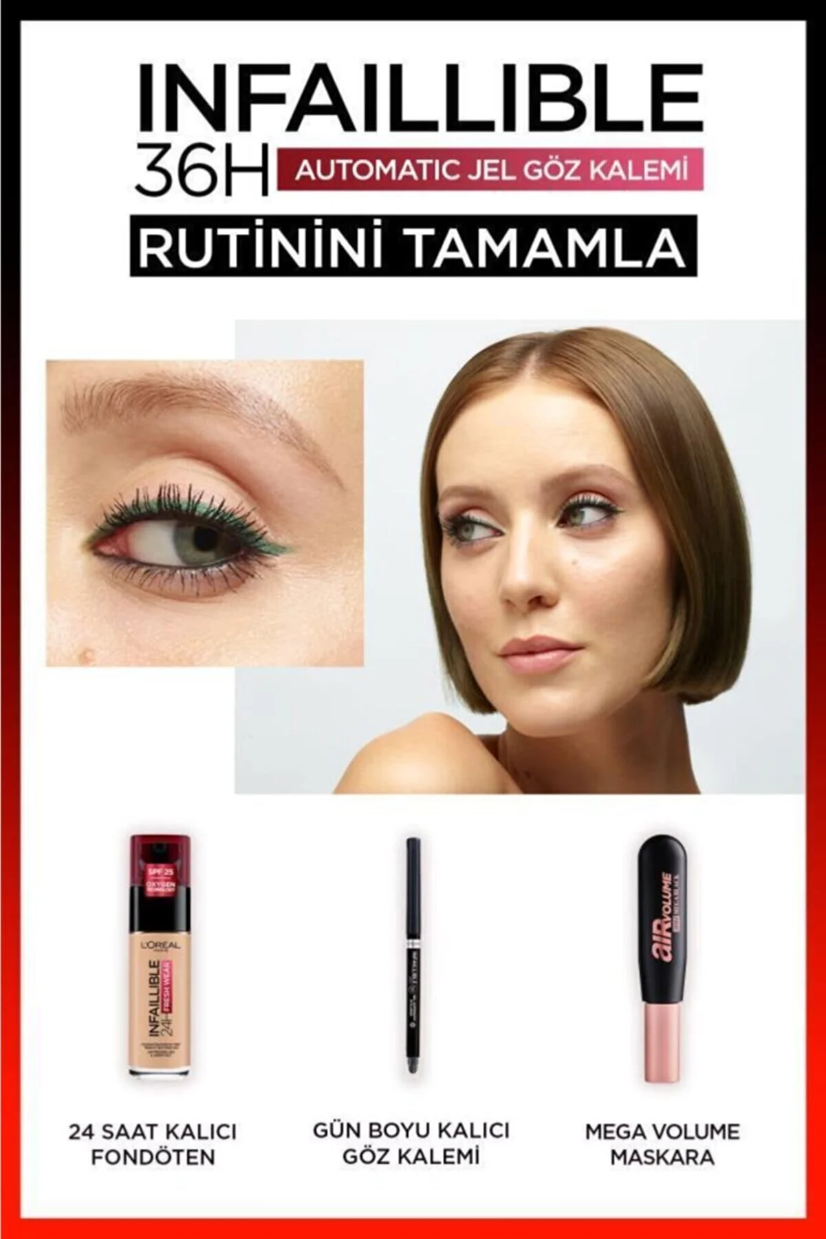 Loreal Paris Infaillable Automatic Gel Eye Liner 001
