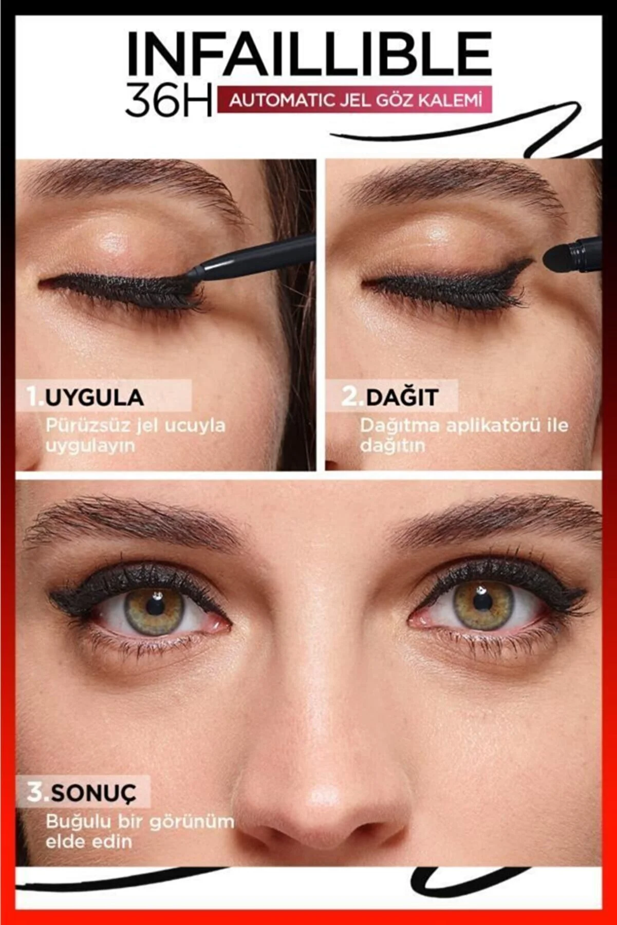 Loreal Paris Infaillable Automatic Gel Eye Liner 001