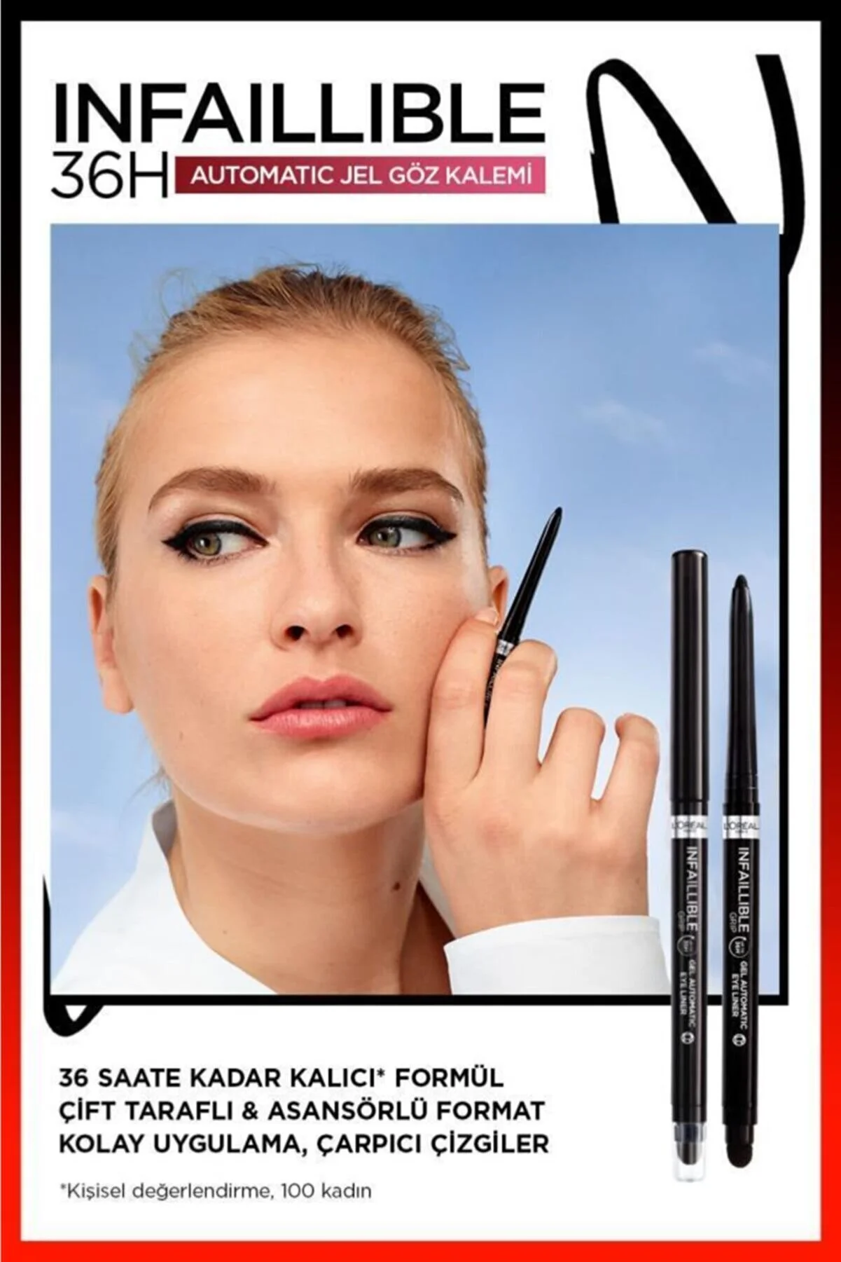 Loreal Paris Infaillable Automatic Gel Eye Liner 001