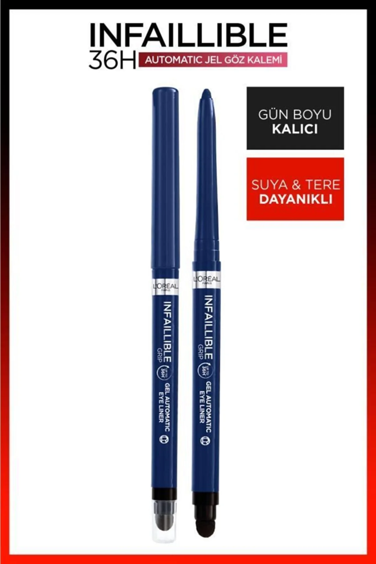 L'Oreal Paris Infaillible Automatic Grip Eyeliner, 05 - Blue Jersey